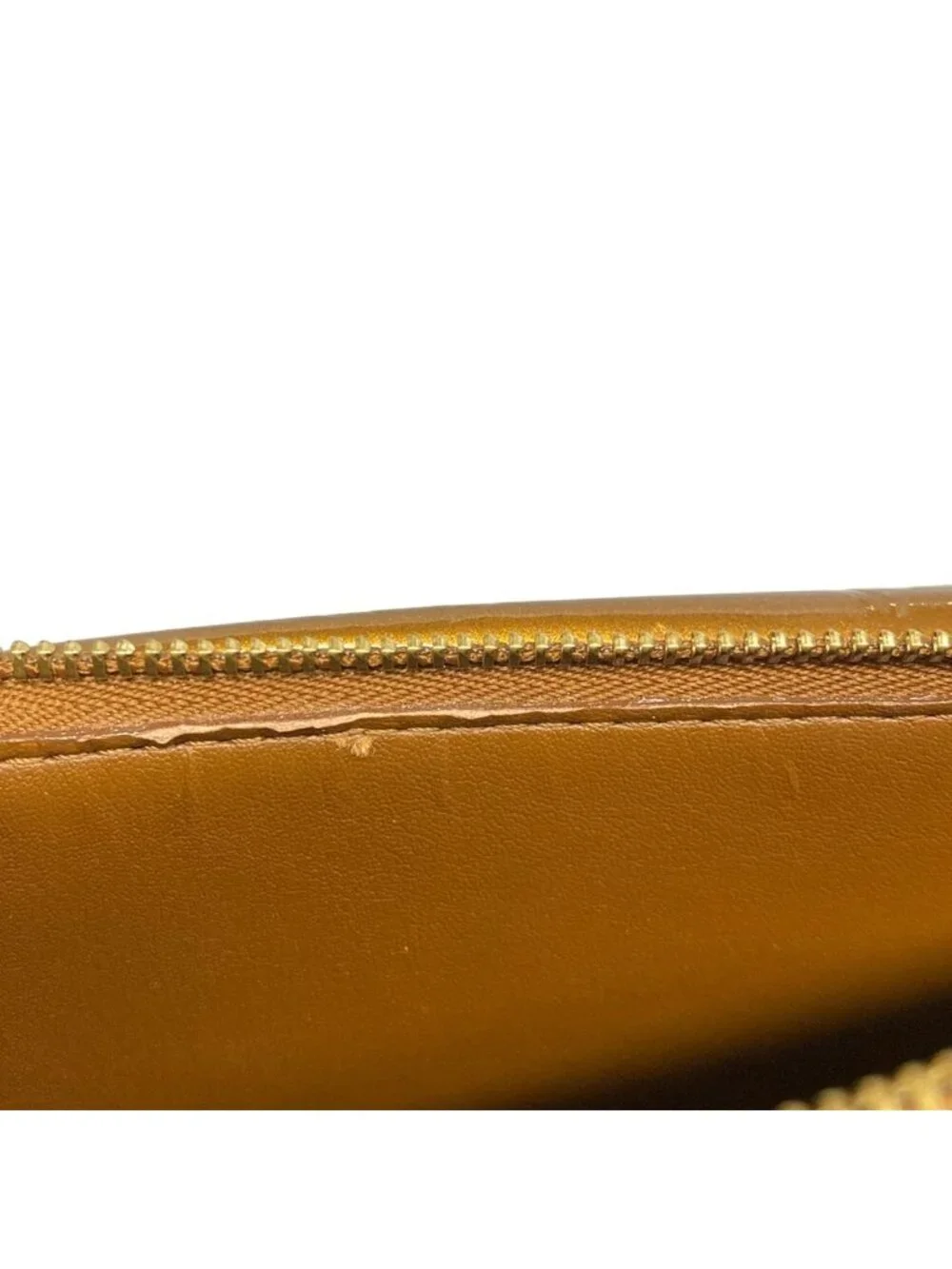 Louis Vuitton Shoulder Bag Monogram Vernis Blanc Leather
